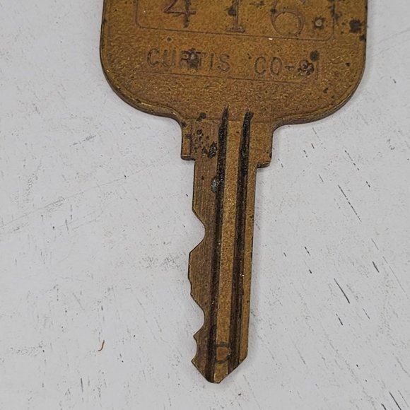 Vintage Curtis Hotel Room Key 416 CO-91 - Picture 3 of 8